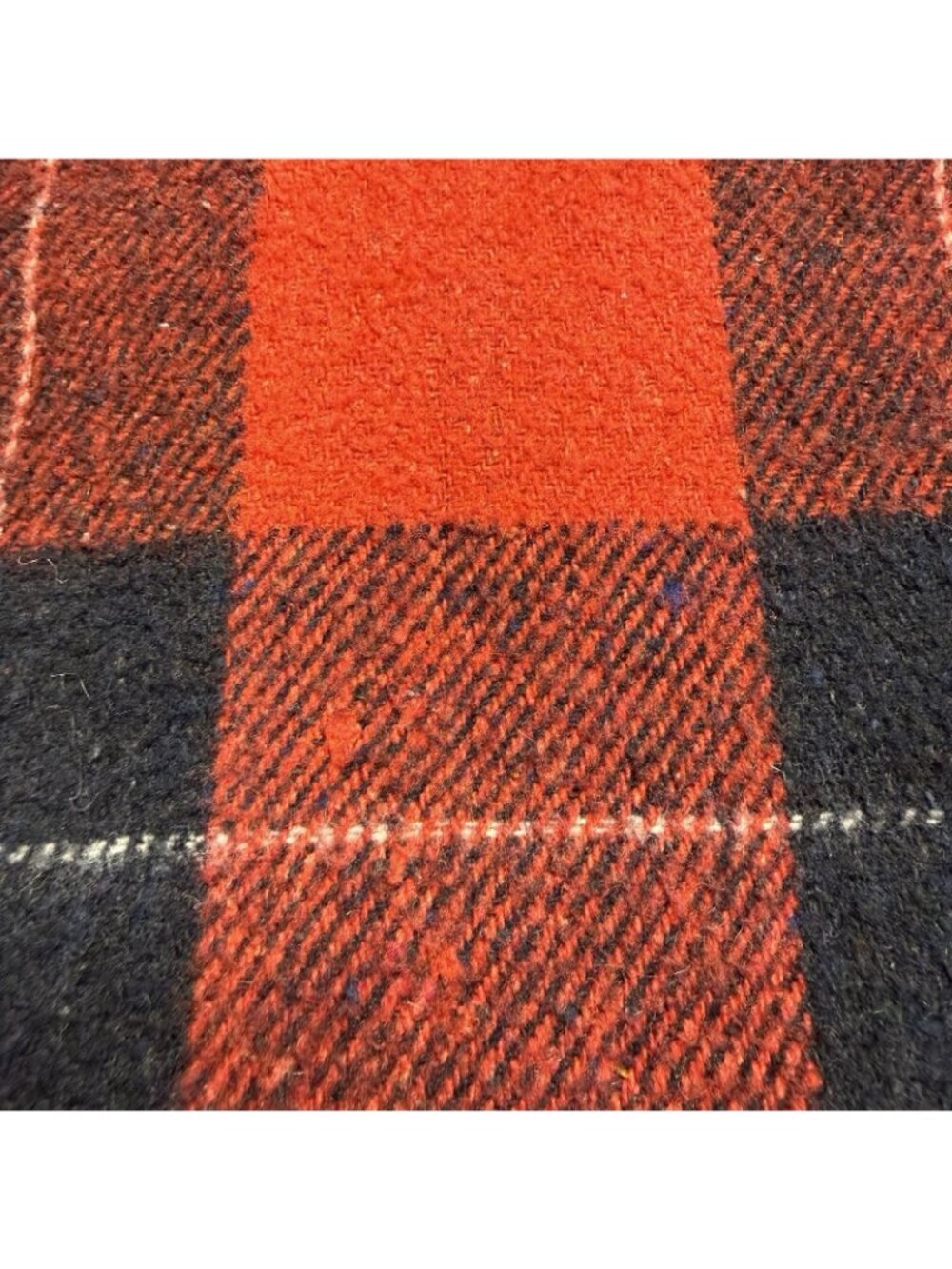 Vintage Lord James Flannel Jacket Mens XL Red Buffalo Plaid - Picture 6 of 14